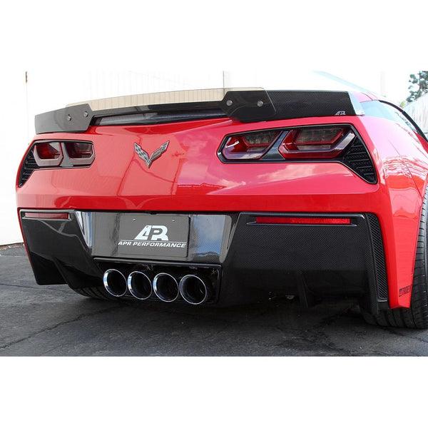 APR Performance Carbon Fiber Rear Spoiler Version II Track Pack Corvette C7 - Attacking the Clock Racing