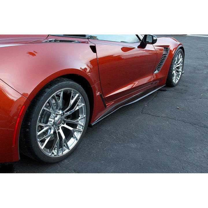 Chevrolet Corvette C7 C7 Z06 Side Rocker Extensions/ Side Skirt 2014-19