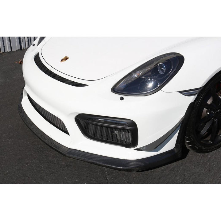 Porsche 981 Cayman GT4 Front Bumper Canards 2015-2016