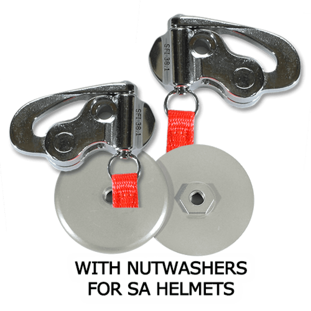 HANS Quick Click Anchor Attachment for SA Helmets - Attacking the Clock Racing