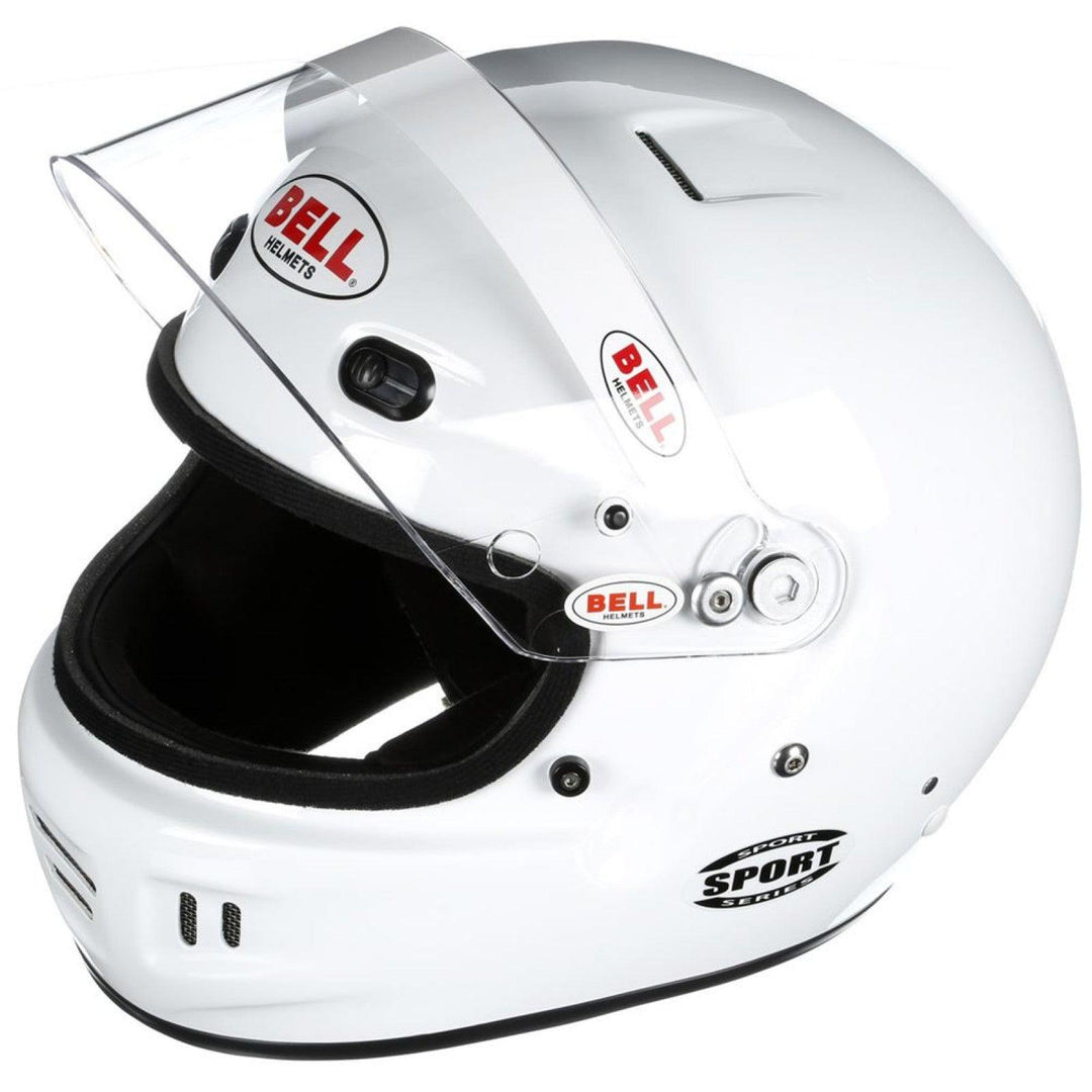 Bell K1 Sport White Helmet 2X Small (54-55) - Attacking the Clock Racing