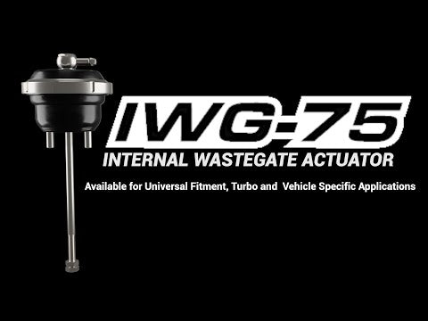 Turbosmart IWG75 Wastegate Actuator Suit GM LTG 2.0L Engines Black 7PSI