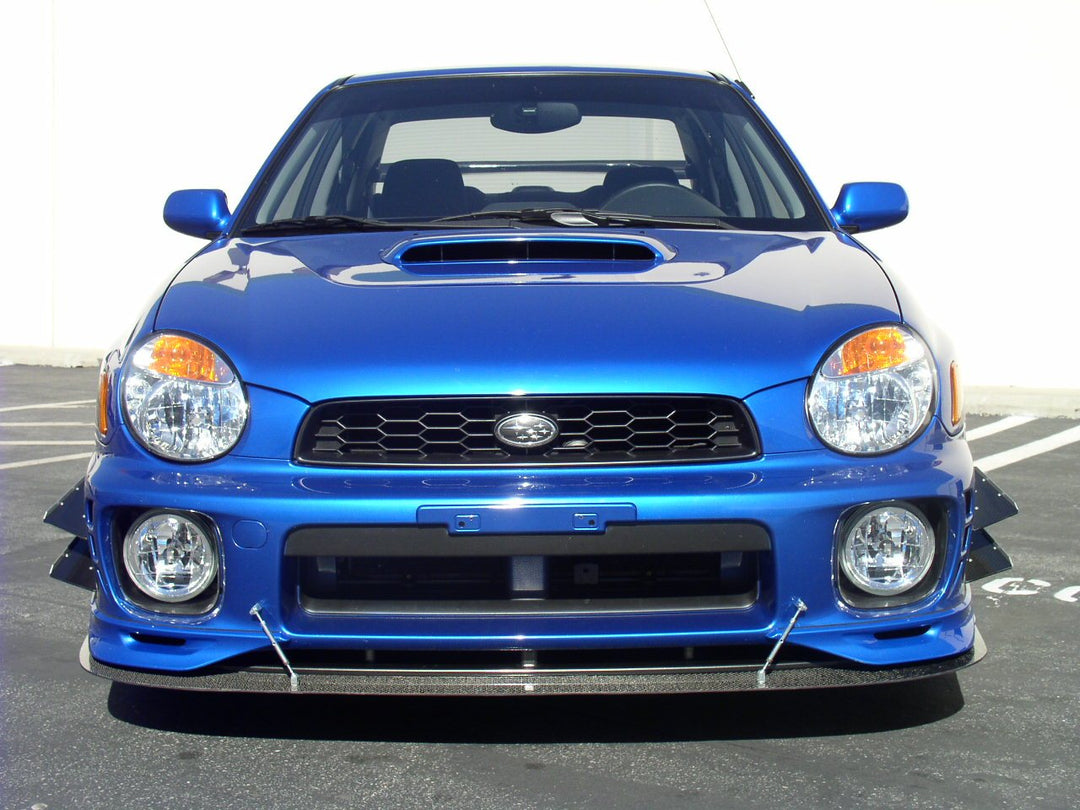 Subaru Impreza WRX Front Bumper Canard Set 2002-2003