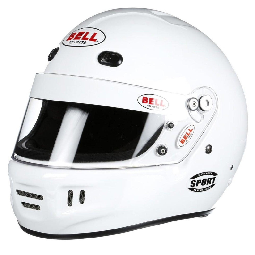 Bell K1 Sport White Helmet X Large (61+) - Attacking the Clock Racing