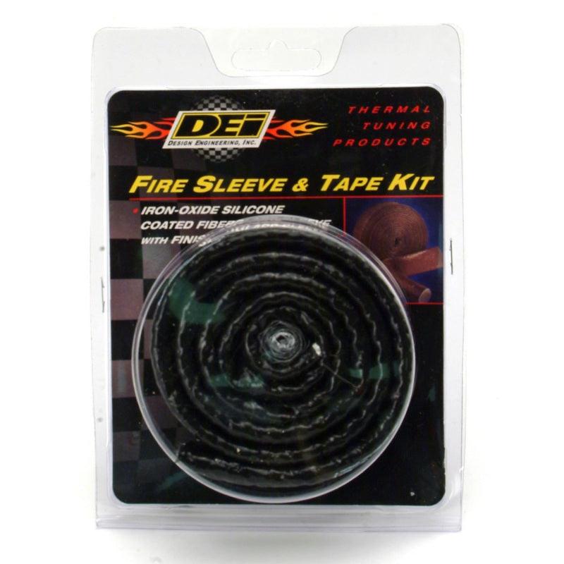 DEI Fire Sleeve and Tape Kit 5/8in I.D. x 3ft - Attacking the Clock Racing