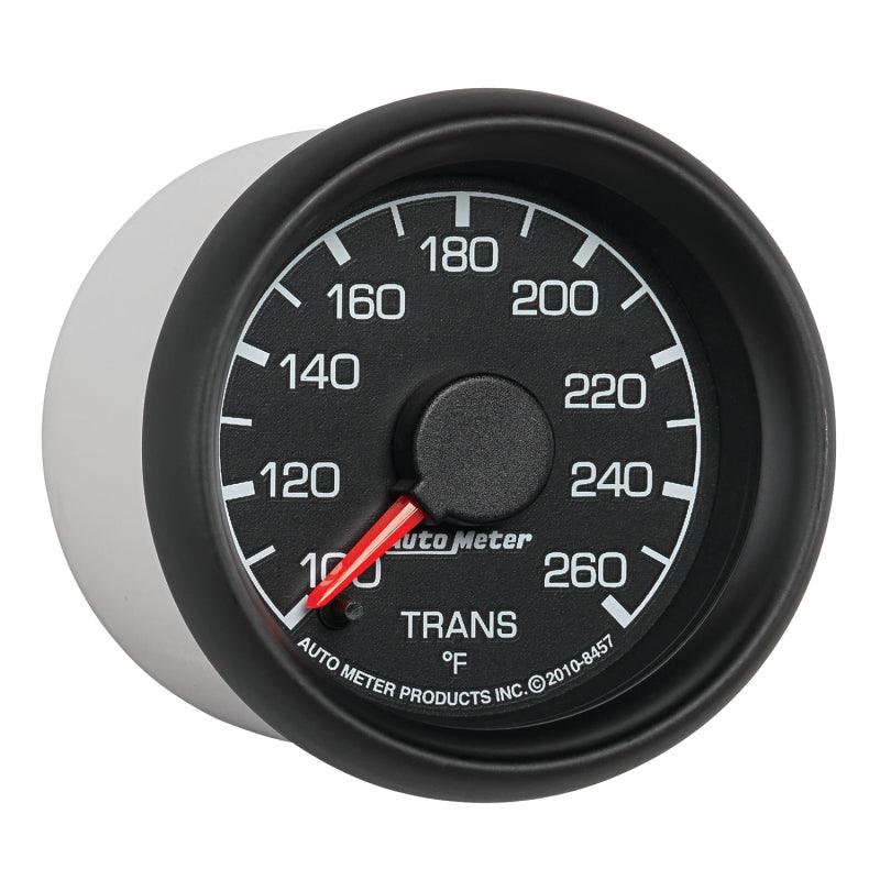 Autometer Factory Match Ford 52.4mm Full Sweep Electronic 100-260 Deg F Transmission Temp Gauge - Attacking the Clock Racing