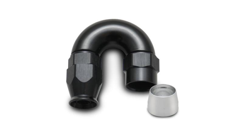 Vibrant -6AN 180 Degree Elbow Hose End Fitting for PTFE Lined Hose - Attacking the Clock Racing