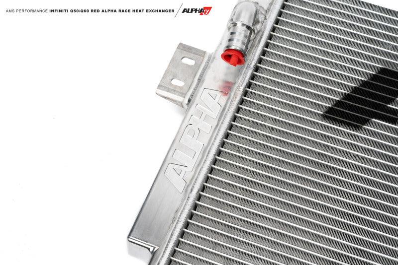 AMS Performance Infiniti 17+ Q60 / 16+ Q50 3.0TT VR30 Alpha Race Heat Exchanger - Attacking the Clock Racing