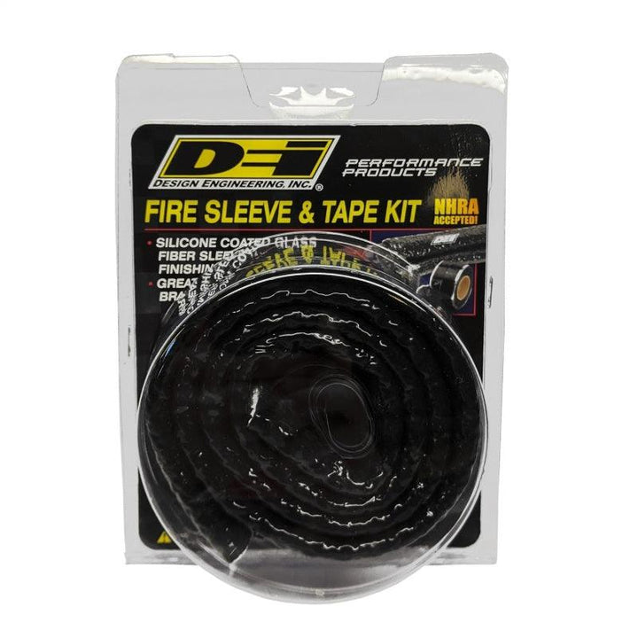 DEI Fire Sleeve and Tape Kit 3/4in I.D. x 3ft - Attacking the Clock Racing