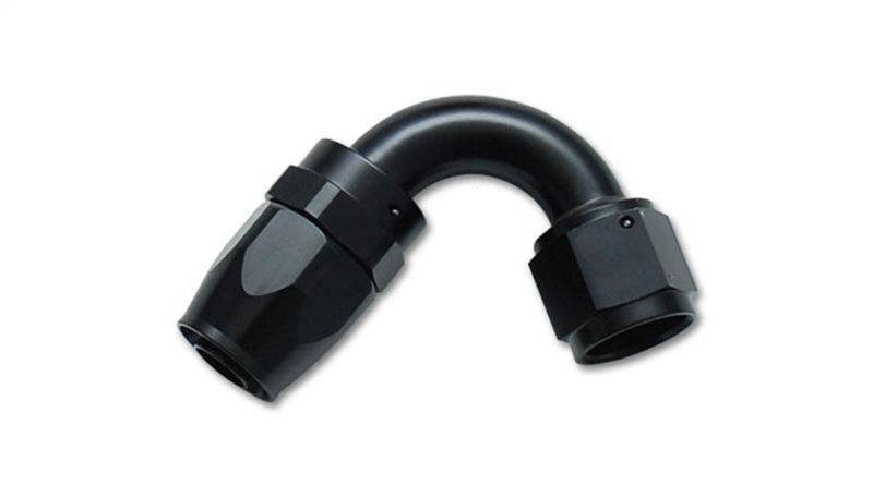 Vibrant -6AN 120 Degree Elbow Hose End Fitting - Attacking the Clock Racing