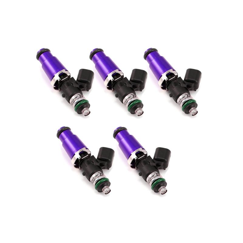 Injector Dynamics ID1050X Injectors 14 mm (Purple) Adaptors (Set of 5) - Attacking the Clock Racing