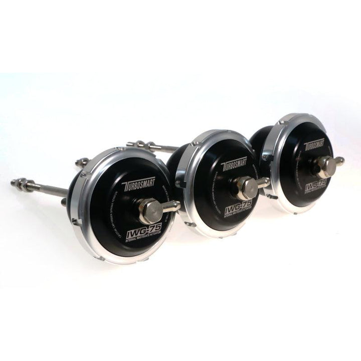 Turbosmart Universal IWG75 Borg Warner EFR B1 Twin Scroll 140mm Rod Black 14PSI IWG - Attacking the Clock Racing