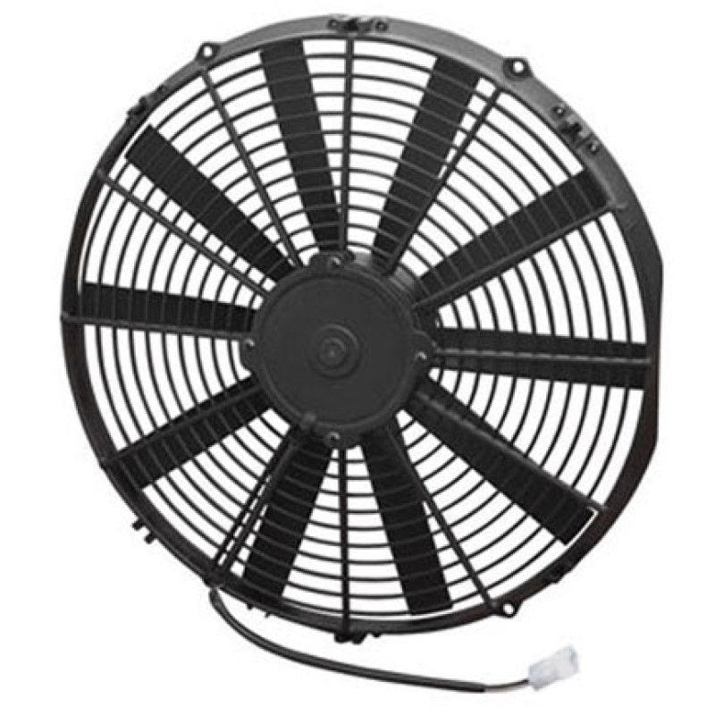 SPAL 1604 CFM 16in Medium Profile Fan - Pull (VA18-AP51/C-41A) - Attacking the Clock Racing