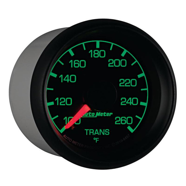 Autometer Factory Match Ford 52.4mm Full Sweep Electronic 100-260 Deg F Transmission Temp Gauge - Attacking the Clock Racing