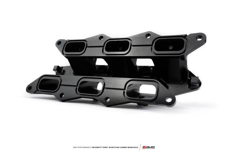 AMS Performance 2023+ Nissan Z Port Injection Lower Manifold - Black - Attacking the Clock Racing