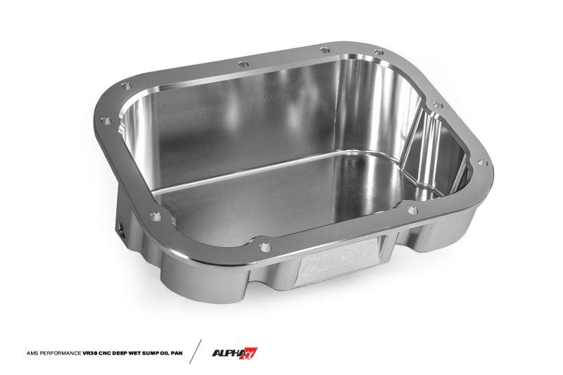 AMS Performance 09-11 Nissan GT-R (CBA) / 2012+ Nissan GT-R (DBA) Alpha CNC Billet VR38 Oil Pan - Attacking the Clock Racing