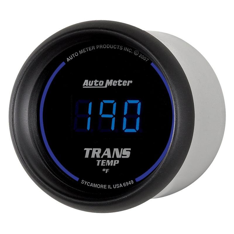 Autometer 52.4mm Black Digital Trans Temperature Gauge - Attacking the Clock Racing