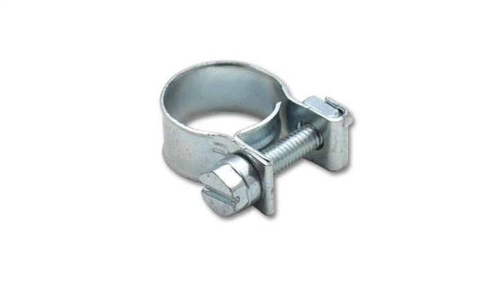 Vibrant Inj Style Mini Hose Clamps 12-14mm clamping range Pack of 10 Zinc Plated Mild Steel - Attacking the Clock Racing