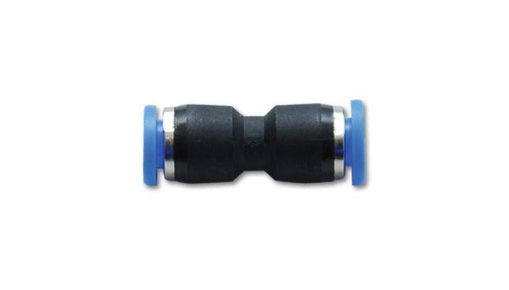 Vibrant Union Straight Pneumatic Vacuum Fitting - for use with 1/4in (6mm) OD tubing - Attacking the Clock Racing