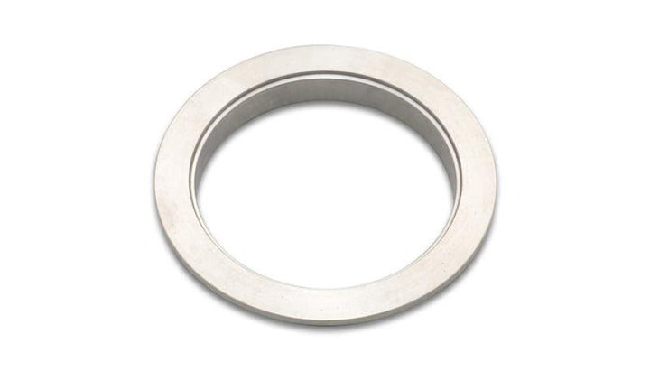 Vibrant Stainless Steel V-Band Flange for 3.5in O.D. Tubing - Female - Attacking the Clock Racing