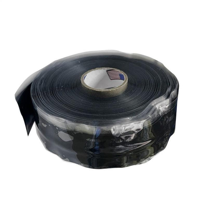 DEI Fire Tape 1in x 36ft Roll - Self Vulcanizing Tape - Black - Attacking the Clock Racing