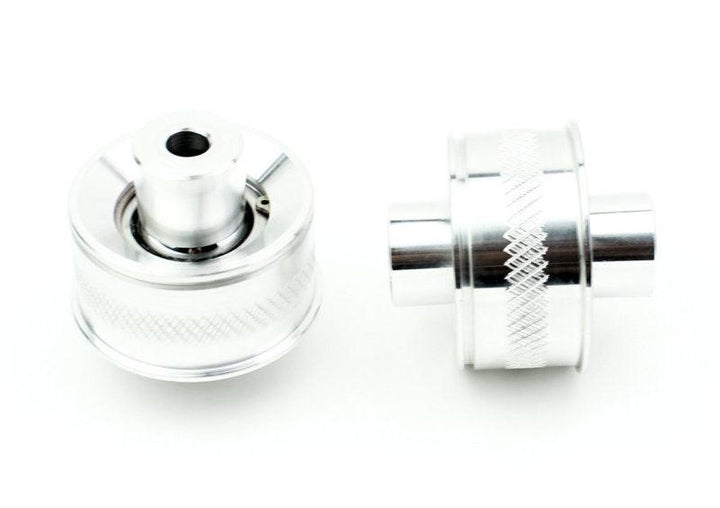 SPL Parts 06-13 BMW 3 Series/1 Series (E9X/E8X) Adjustable Front Caster Rod Monoball Bushings - Attacking the Clock Racing