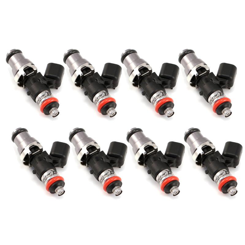 Injector Dynamics 1340cc Injectors-48mm Length - 14mm Grey Top - 15mm (Orange) Low O-Ring (Set of 8) - Attacking the Clock Racing