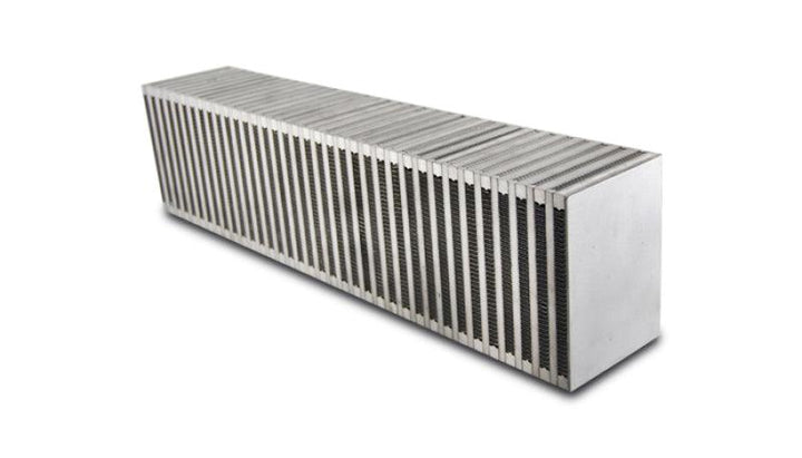 Vibrant Vertical Flow Intercooler Core 24in Wide x 6in High x 4.5in Thick - Attacking the Clock Racing