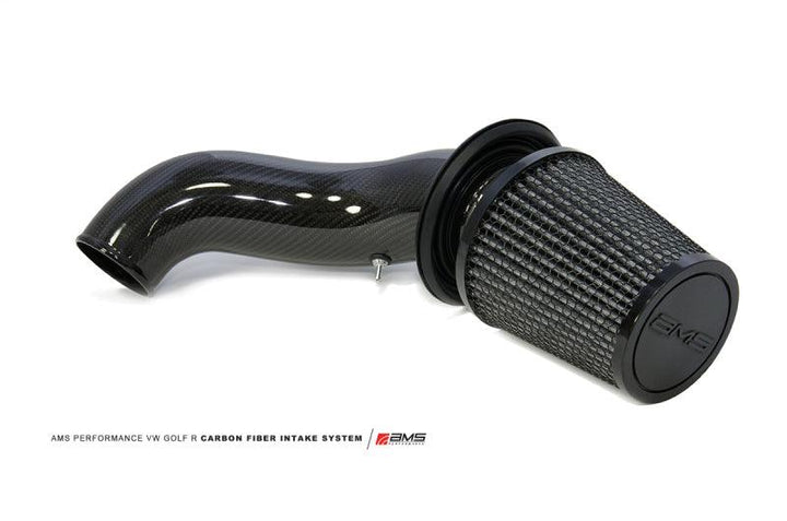 AMS Performance 2015+ VW Golf R MK7 Carbon Fiber Intake - Attacking the Clock Racing