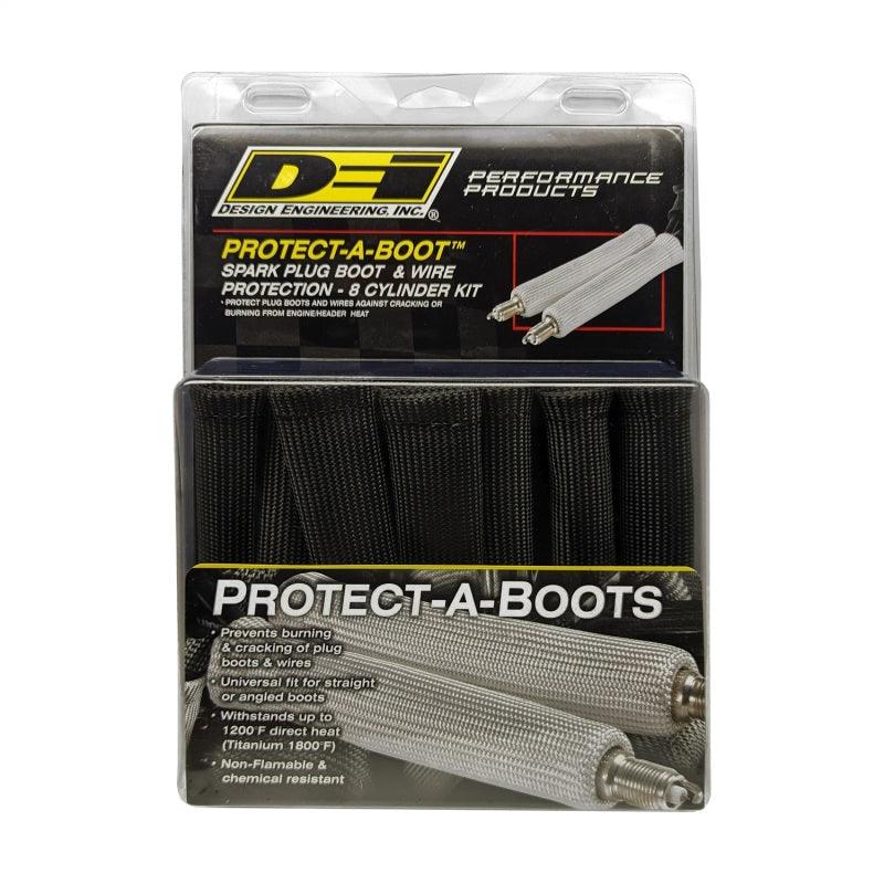 DEI Protect-A-Boot - 6in - 8-pack - Black - Attacking the Clock Racing