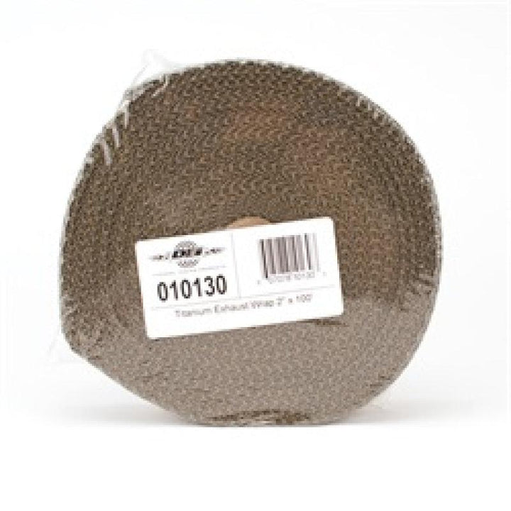 DEI Exhaust Wrap 2in x 100ft - Titanium - Attacking the Clock Racing