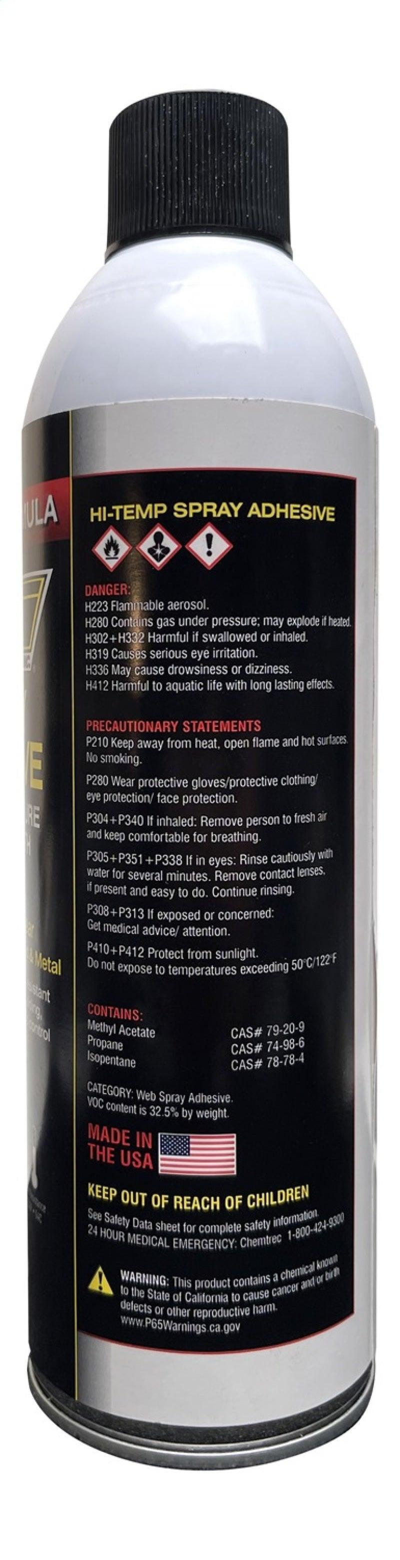 DEI Hi Temp Spray Adhesive 13.3 oz. Can - Attacking the Clock Racing