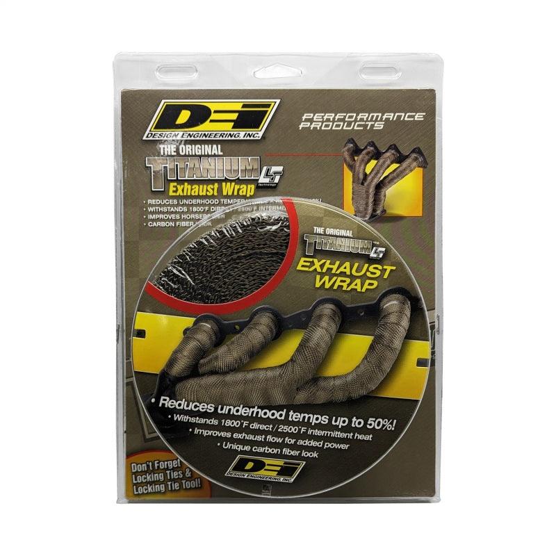 DEI Exhaust Wrap 2in x 50ft - Titanium - Attacking the Clock Racing