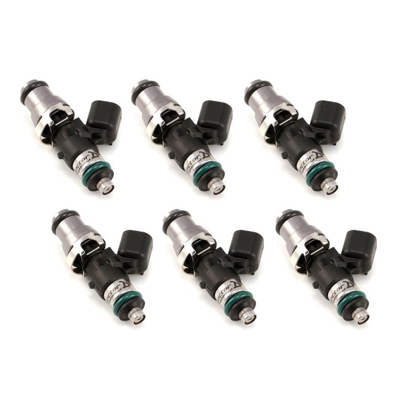 Injector Dynamics 1340cc Injectors - 48mm Length - 14mm Grey Top - 14mm Lower O-Ring (Set of 6) - Attacking the Clock Racing