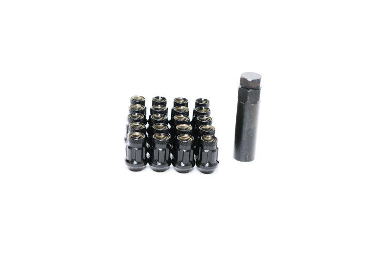 Wheel Mate Monster Lug 35 Short Lug Nut Set of 20 - Black 14x1.50 - Attacking the Clock Racing