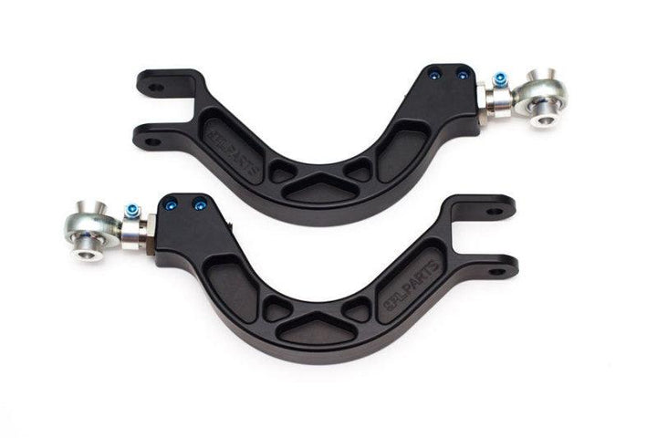 SPL Parts 89-98 Nissan 240SX (S13/S14) / 89-02 Nissan Skyline (R32/R33/R34) Rear Upper Camber Arms - Attacking the Clock Racing