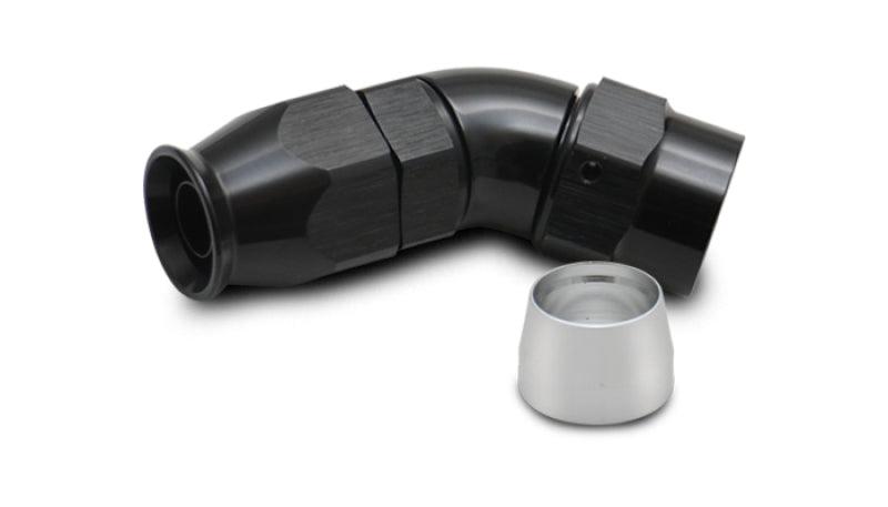 Vibrant -6AN 45 Degree Elbow Hose End Fitting for PTFE Lined Hose - Attacking the Clock Racing