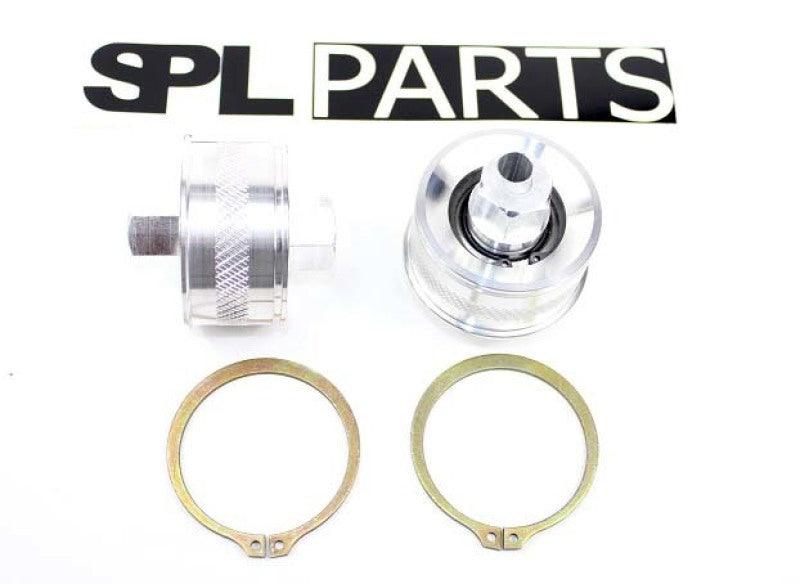 SPL Parts 06-13 BMW 3 Series/1 Series (E9X/E8X) Adjustable Front Caster Rod Monoball Bushings - Attacking the Clock Racing