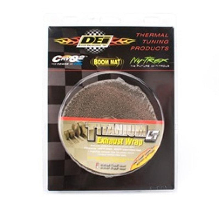 DEI Exhaust Wrap 1in x 50ft - Titanium - Attacking the Clock Racing