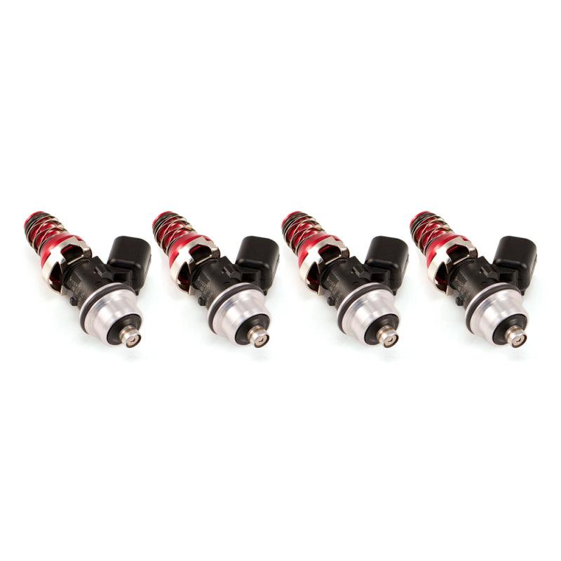 Injector Dynamics 1340cc Injectors - 48mm Length - 11mm Red Top - S2000 Lower Config (Set of 4) - Attacking the Clock Racing