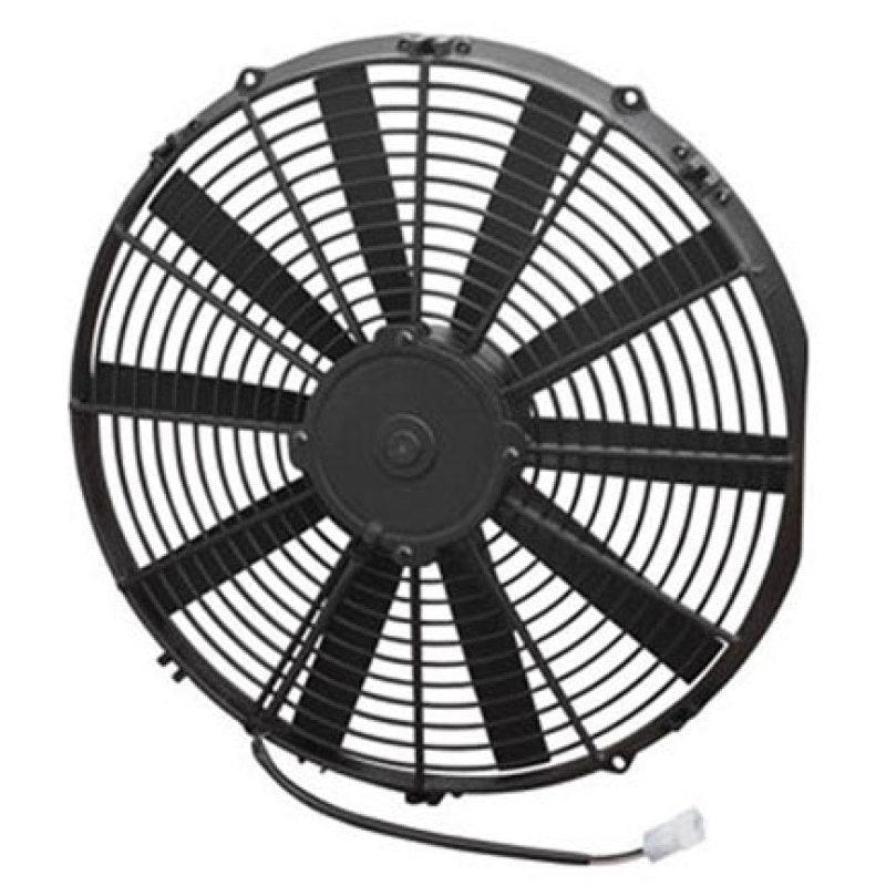 SPAL 1604 CFM 16in Medium Profile Fan - Push (VA18-AP51/C-41S) - Attacking the Clock Racing