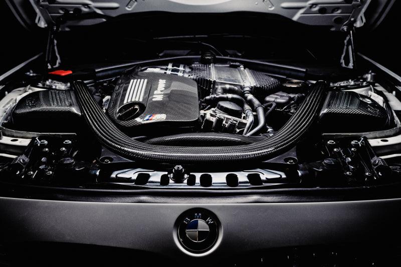 AMS Performance 15-18 BMW M3 / 15-20 BMW M4 w/ S55 3.0L Turbo Engine Carbon Fiber Intake - Attacking the Clock Racing