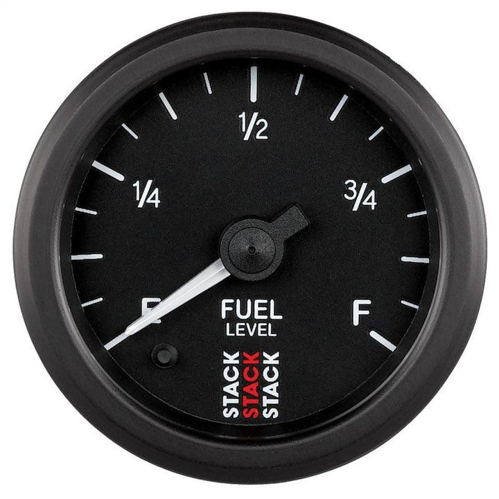 Autometer Stack Instruments 52mm 0-280 Ohm Programmable Pro Stepper Motor Fuel Level Gauge - Black - Attacking the Clock Racing