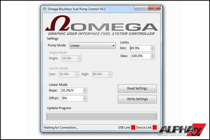 ALPHA Performance Brushless Fuel Pump Controller Kit - Updated V0.03 Software/Firmware - Attacking the Clock Racing