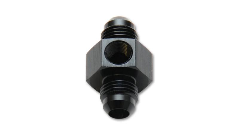 Vibrant -8AN Male Union Adapter Fitting w/ 1/8in NPT Port - Attacking the Clock Racing