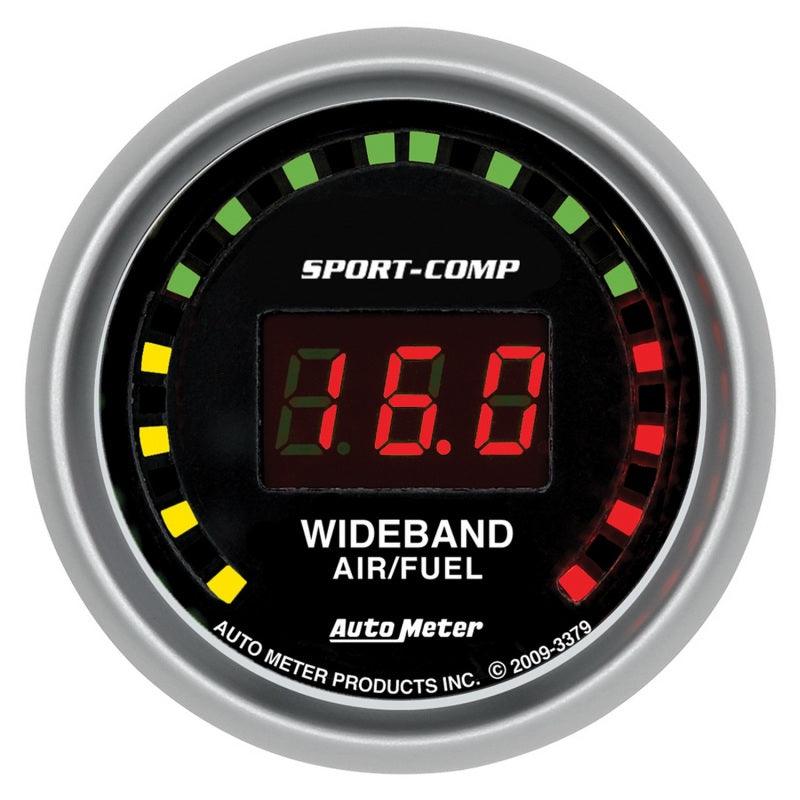 Autometer Sport-Comp 52mm Digital Wideband Air/Fuel Ratio Street Gauge - Attacking the Clock Racing