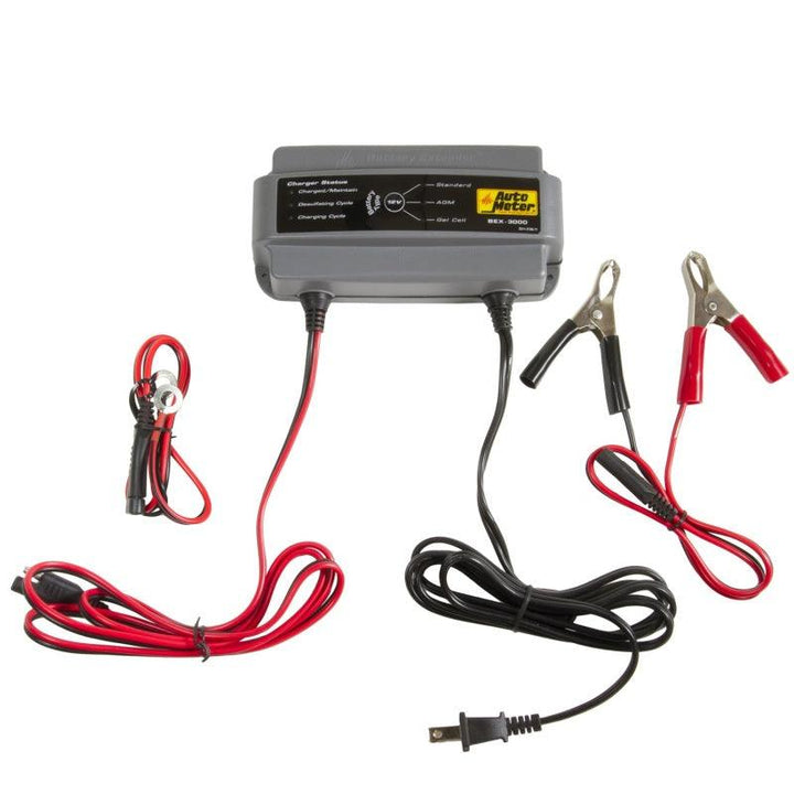 Autometer Battery Charger/Maintainer 12V/3A - Attacking the Clock Racing