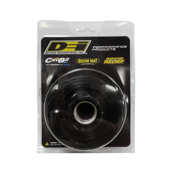 DEI Fire Tape 1in x 36ft Roll - Self Vulcanizing Tape - Black - Attacking the Clock Racing