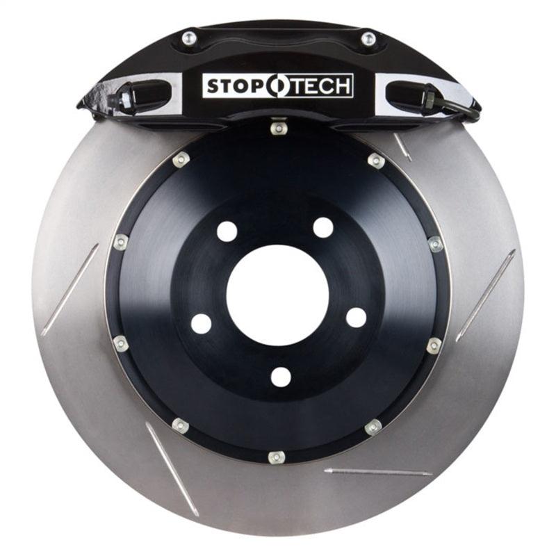 StopTech BBK 95-99 BMW M3 (E36) / 98-02 MZ3 Coupe/Roadster Front ST-40 332x32 Black Slotted Rotor - Attacking the Clock Racing