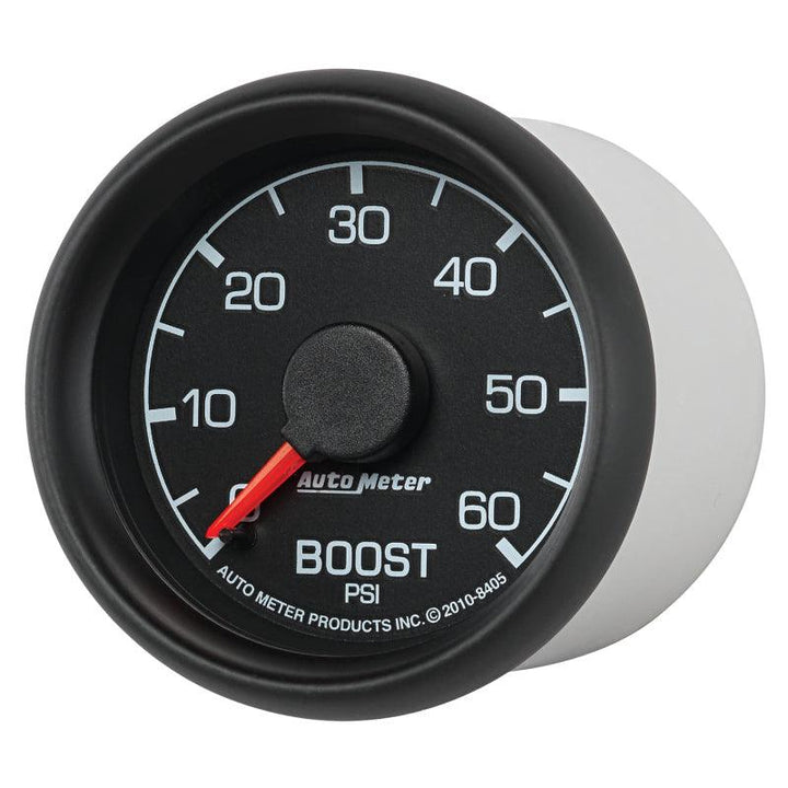 Autometer Factory Match Ford 52.4mm Mechanical 0-60 PSI Boost Gauge - Attacking the Clock Racing